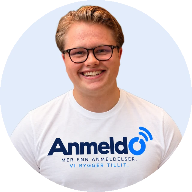Simen Andersen Brenne, grunnlegger av Anmeldo
